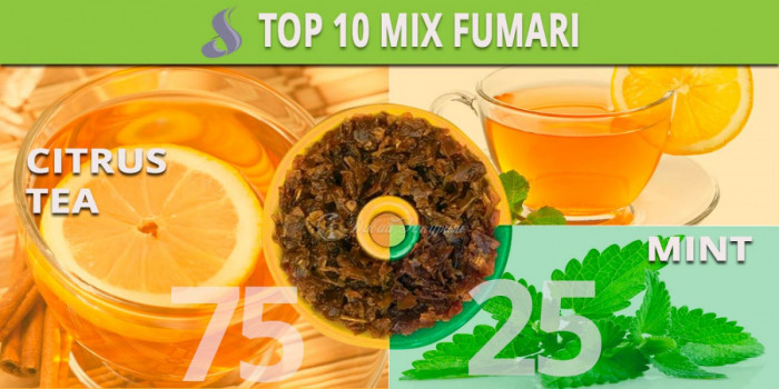 Кращі мікси для кальяну - Fumari Citrus Tea, Fumari Mint