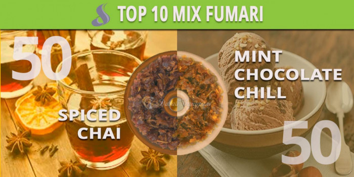 Кращі мікси для кальяну - Fumari Spiced Chai, Fumari Mint Chocolate Chill
