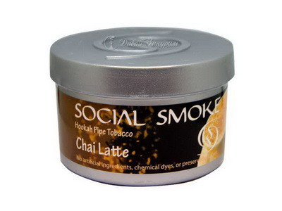 Табак Social Smoke - Чай Латте - баночка табака