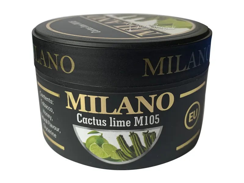 Табак Милано M105 Cactus Lime (Кактус Лайм) – фото упаковки1618918111