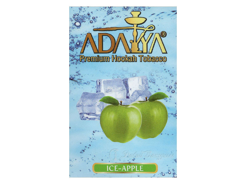 izobrazhenie-adalya-premium-hookah-tobacco-ice-apple-golubaia-pachka-kusochki-lda-zelenye-iabloki-kapli