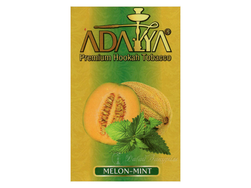 izobrazhenie-adalya-premium-hookah-tobacco-melon-mint-zeleno-bezhevaia-upakovka-dynia-miata