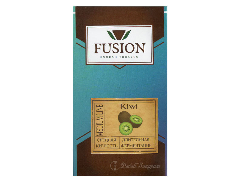 fusion-hookah-tobacco-kiwi-medium-line-sredniaia-krepost-dlitelnaia-fermentatsiia-izobrazhenie-na-upakovke-kivi