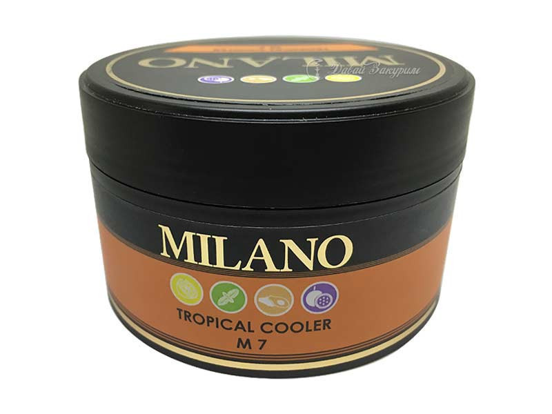 milano-tropical-cooler-m7-korichnevaia-banochka-izobrazhenie-papaiia-marakuiia-limon-miata