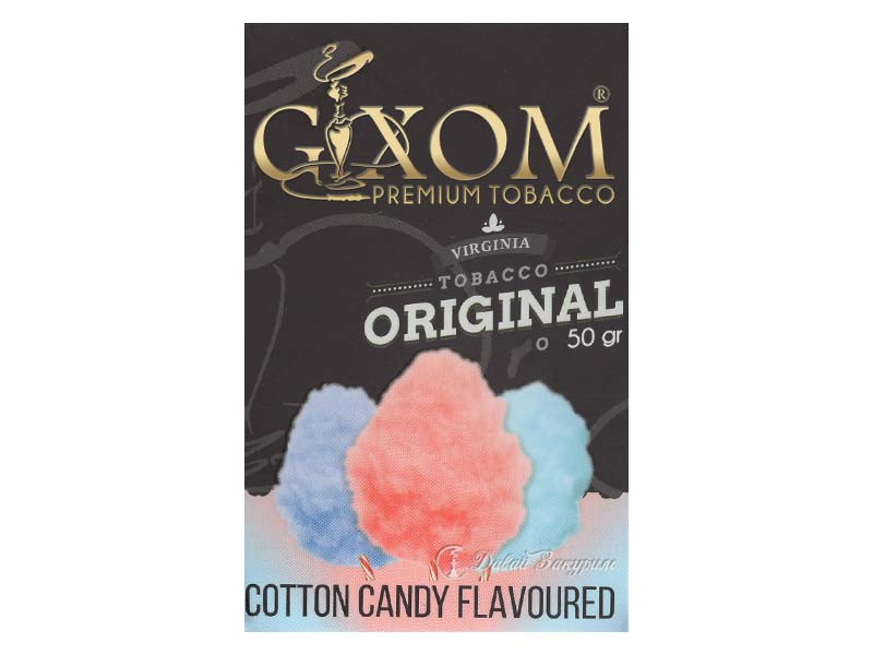 gixom-premium-tobacco-virginia-tobacco-original-50-gr-cotton-candy-flavoured-izobrazhenie-na-pachke-raznotsvetnaia-sakharnaia-vata