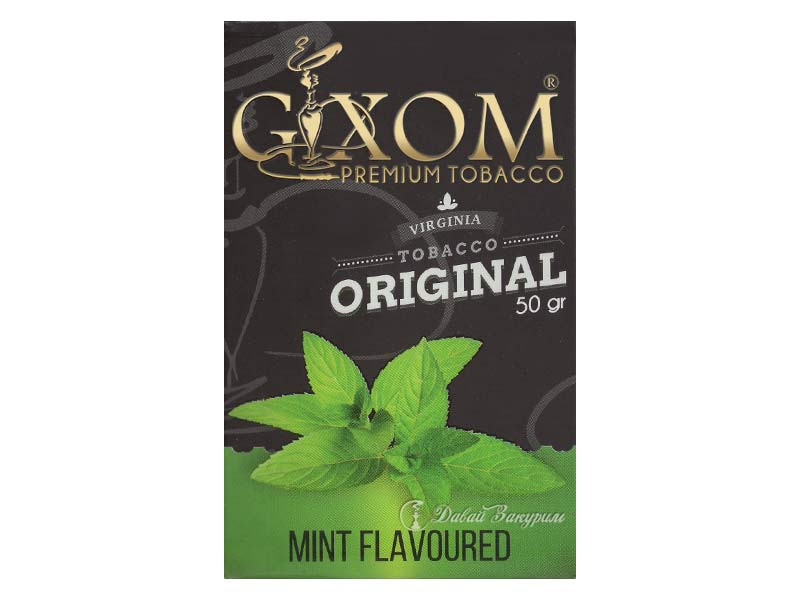 gixom-premium-tobacco-virginia-tobacco-original-50-gr-mint-flavoured-izobrazhenie-na-pachke-miata