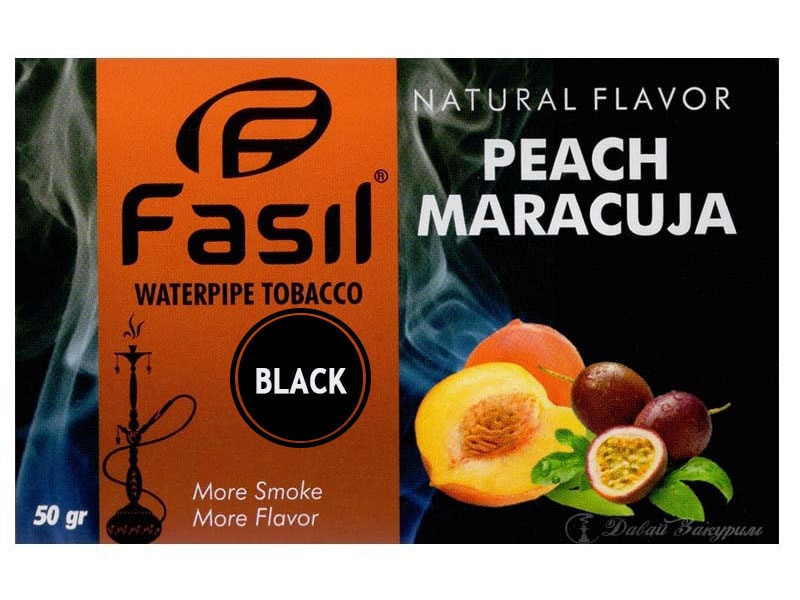 fasil-waterpipe-tobacco-natural-flavor-peach-maracuja-krasnaia-upakovka-marakuiia-i-persik