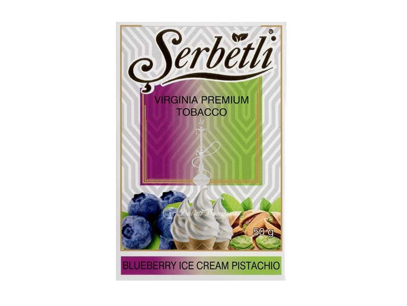 serbetli-virginia-tobacco-serbetli-blueberry-ice-cream-pistachio-izobrazhenie-na-pachke-chernika-morozhenoe-v-rozhke-i-fistashki