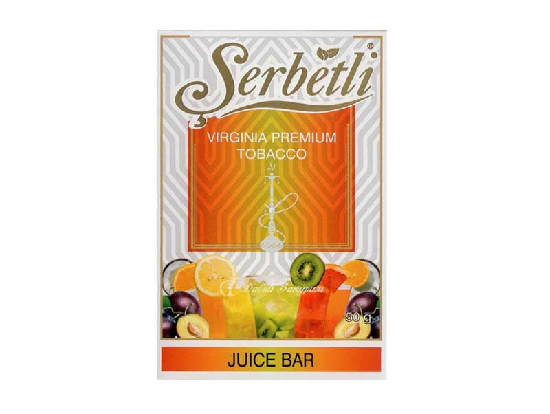 serbetli-virginia-tobacco-serbetli-juice-bar-izobrazhenie-na-pachke-slivy-i-stakany-s-raznotsvetnymi-fruktovymi-napitkami